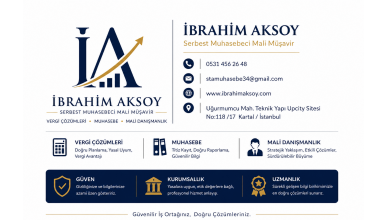 İbrahim Aksoy, Serbest Muhasebeci Mali Müşavir, Kartal, İSTANBUL